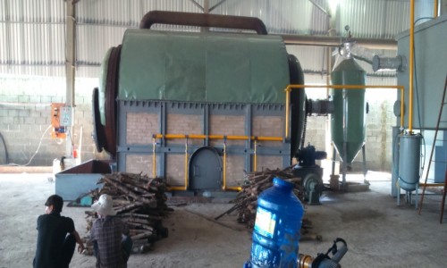 Lò Nhiệt Phân Cao Su ở Đức Hòa Long An